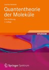 Buchcover Quantentheorie der Moleküle