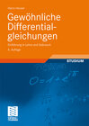 Buchcover Gewöhnliche Differentialgleichungen