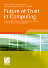 Buchcover Future of Trust in Computing
