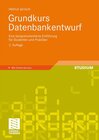 Buchcover Grundkurs Datenbankentwurf