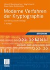 Buchcover Moderne Verfahren der Kryptographie