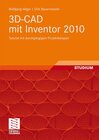 Buchcover 3D-CAD mit Inventor 2010