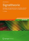 Buchcover Signaltheorie