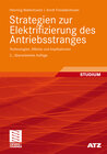 Buchcover Strategien zur Elektrifizierung des Antriebsstranges