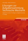 Buchcover Lösungen zur Aufgabensammlung Technische Mechanik
