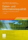 Buchcover Daten- und Informationsqualität