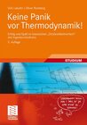 Buchcover Keine Panik vor Thermodynamik!