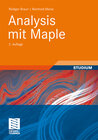 Buchcover Analysis mit Maple