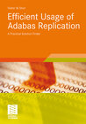 Buchcover Efficient Usage of Adabas Replication