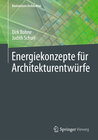 Buchcover Energiekonzepte für Architekturentwürfe
