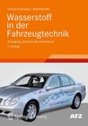 Buchcover Wasserstoff in der Fahrzeugtechnik