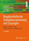 Buchcover Bauphysikalische Aufgabensammlung mit Lösungen