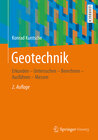 Buchcover Geotechnik