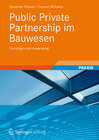 Buchcover Public Private Partnership im Bauwesen