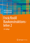 Buchcover Frick/Knöll Baukonstruktionslehre 2