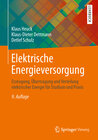 Buchcover Elektrische Energieversorgung