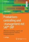 Buchcover Produktionscontrolling und -management mit SAP® ERP