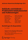 Buchcover Aachener Bausachverständigentage 2012
