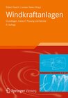 Buchcover Windkraftanlagen