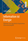 Buchcover Information ist Energie