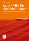 Buchcover Excel + VBA für Maschinenbauer