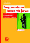 Buchcover Programmieren lernen mit Java