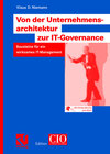 Buchcover Von der Unternehmensarchitektur zur IT-Governance