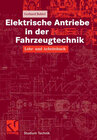 Buchcover Elektrische Antriebe in der Fahrzeugtechnik