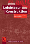 Buchcover Leichtbau-Konstruktion