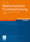 Buchcover Mathematische Formelsammlung