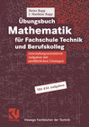 Buchcover Übungsbuch Mathematik für Fachschule Technik und Berufskolleg