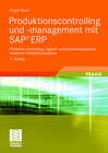 Buchcover Produktionscontrolling und -management mit SAP® ERP