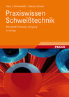 Buchcover Praxiswissen Schweißtechnik