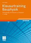 Buchcover Klausurtraining Bauphysik