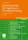 Buchcover Elektrotechnik für Ingenieure - Formelsammlung