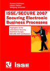 Buchcover ISSE/SECURE 2007 Securing Electronic Business Processes