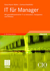 Buchcover IT für Manager