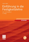 Buchcover Einführung in die Festigkeitslehre