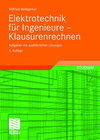 Buchcover Elektrotechnik für Ingenieure - Klausurenrechnen