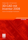 Buchcover 3D-CAD mit Inventor 2008