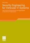Buchcover Security Engineering for Vehicular IT Systems