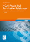 Buchcover HOAI-Praxis bei Architektenleistungen