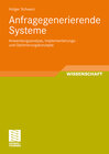 Buchcover Anfragegenerierende Systeme
