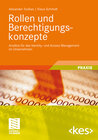 Buchcover Rollen und Berechtigungskonzepte