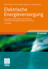 Buchcover Elektrische Energieversorgung