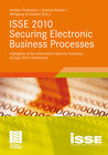 Buchcover ISSE 2010 Securing Electronic Business Processes