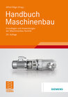 Buchcover Handbuch Maschinenbau