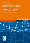 Buchcover Matrizen und Lie-Gruppen
