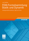 Buchcover FEM-Formelsammlung Statik und Dynamik