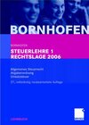 Buchcover Steuerlehre 1 Rechtslage 2006